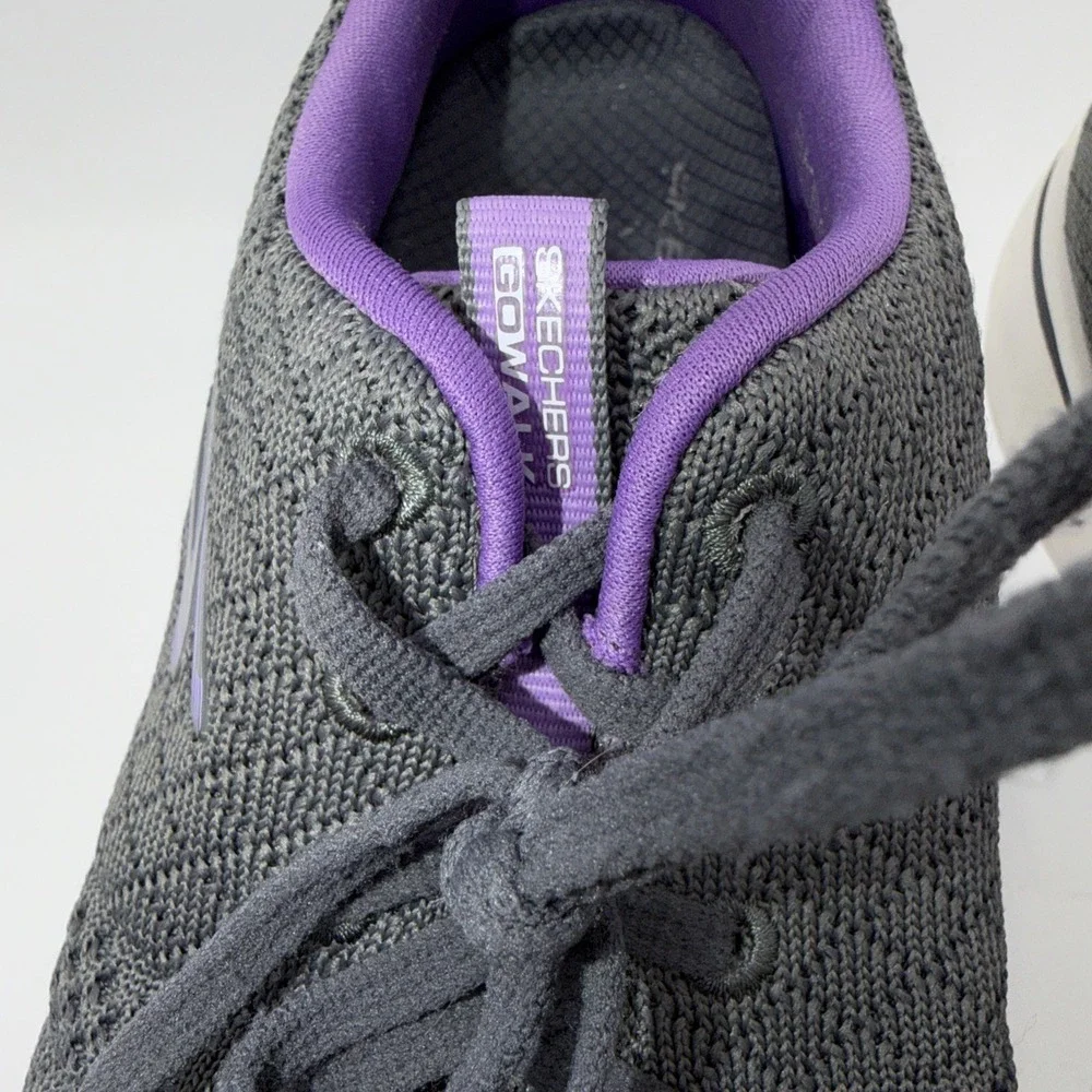 Skechers Shoes Womens 9.5 Go Walk Arch Fit Unify Comfort Sneakers Gray‎ Lavender